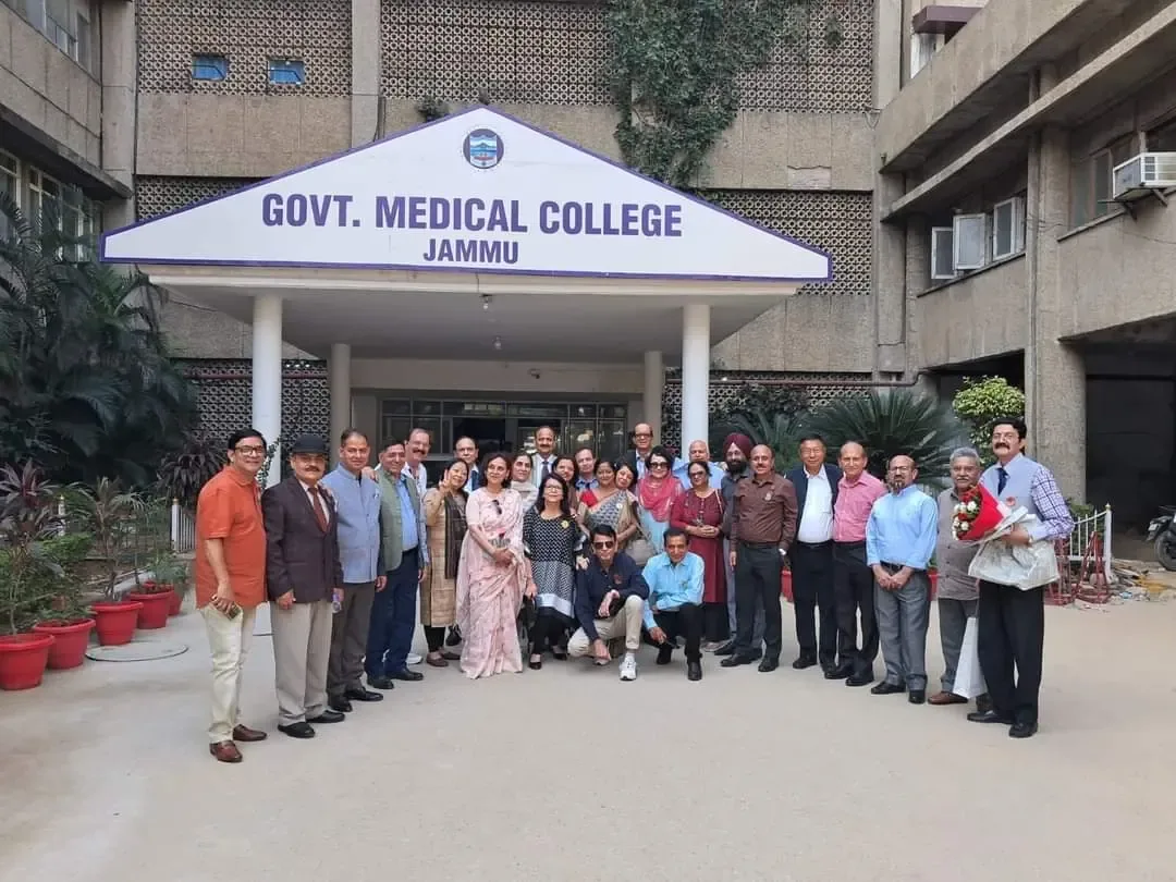 Golden Jubilee celebration of the 1973 MBBS batch alumni at Government Medical College, Jammu